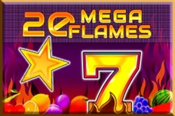 20 Mega Flames — capa do slot